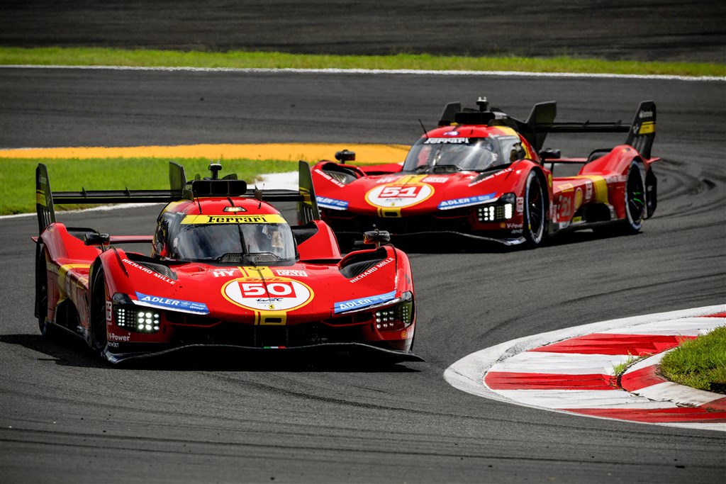 Nicklas Nielsen og Ferrari tæt på podiet i VM-løb på Fuji
(Foto: Ferrari Media)